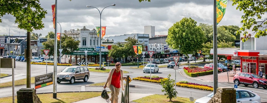 local restaurants, cafés and shops of Cambridge New Zealand